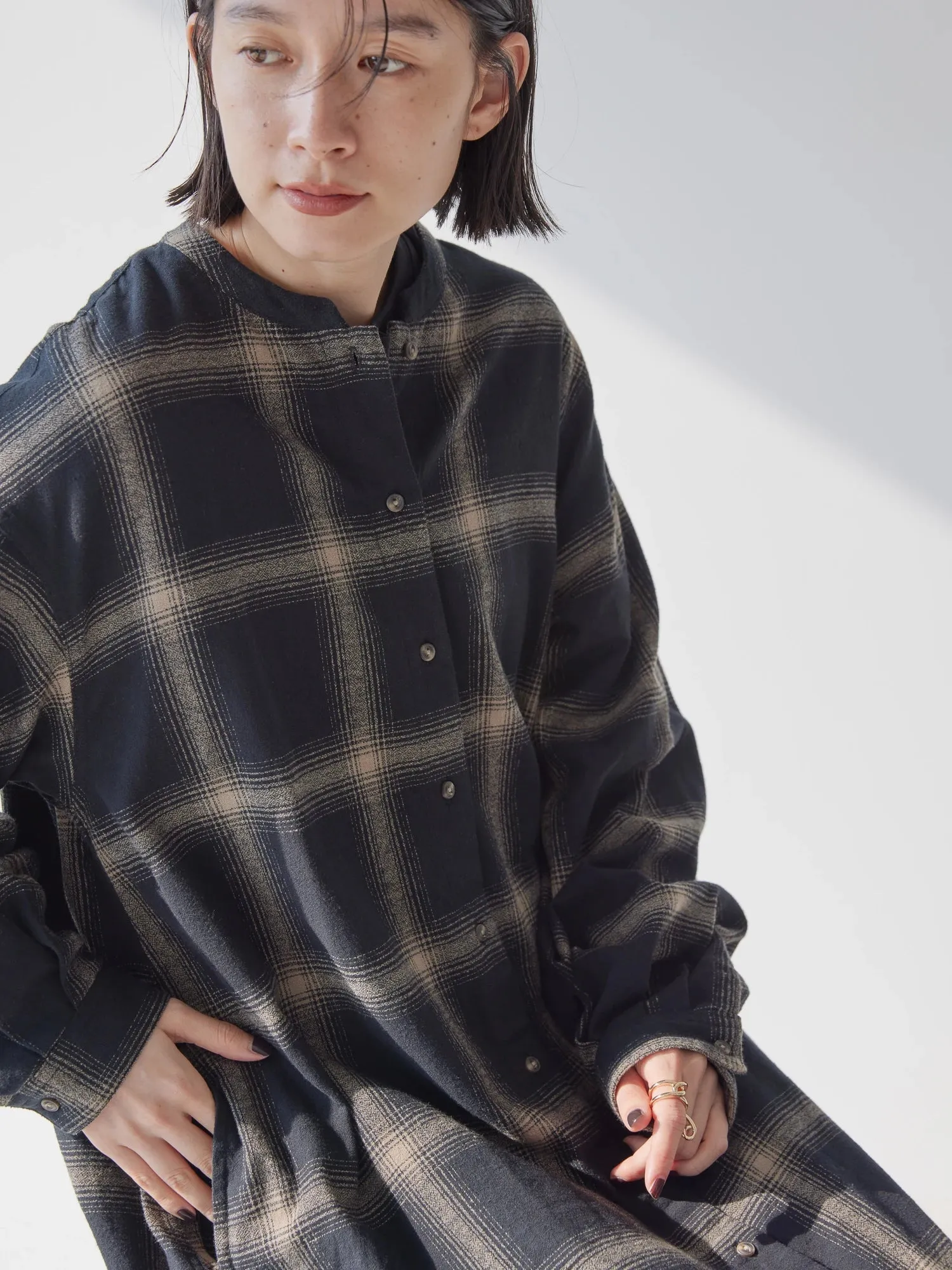 Alchemy Check Flare Dress