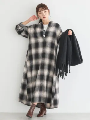 Alchemy Check Flare Dress