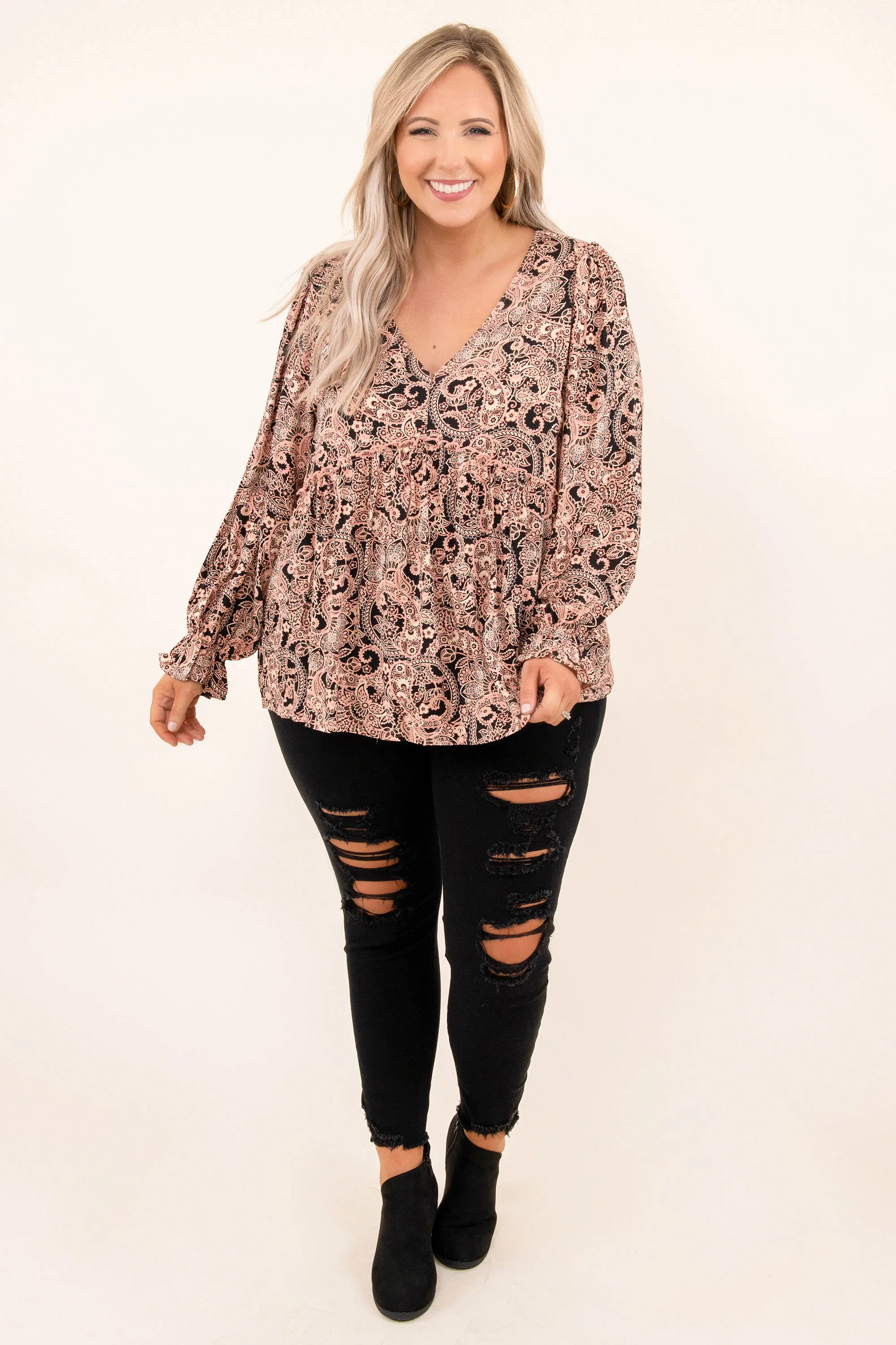 As If It's Your Last Top, Black-Pink