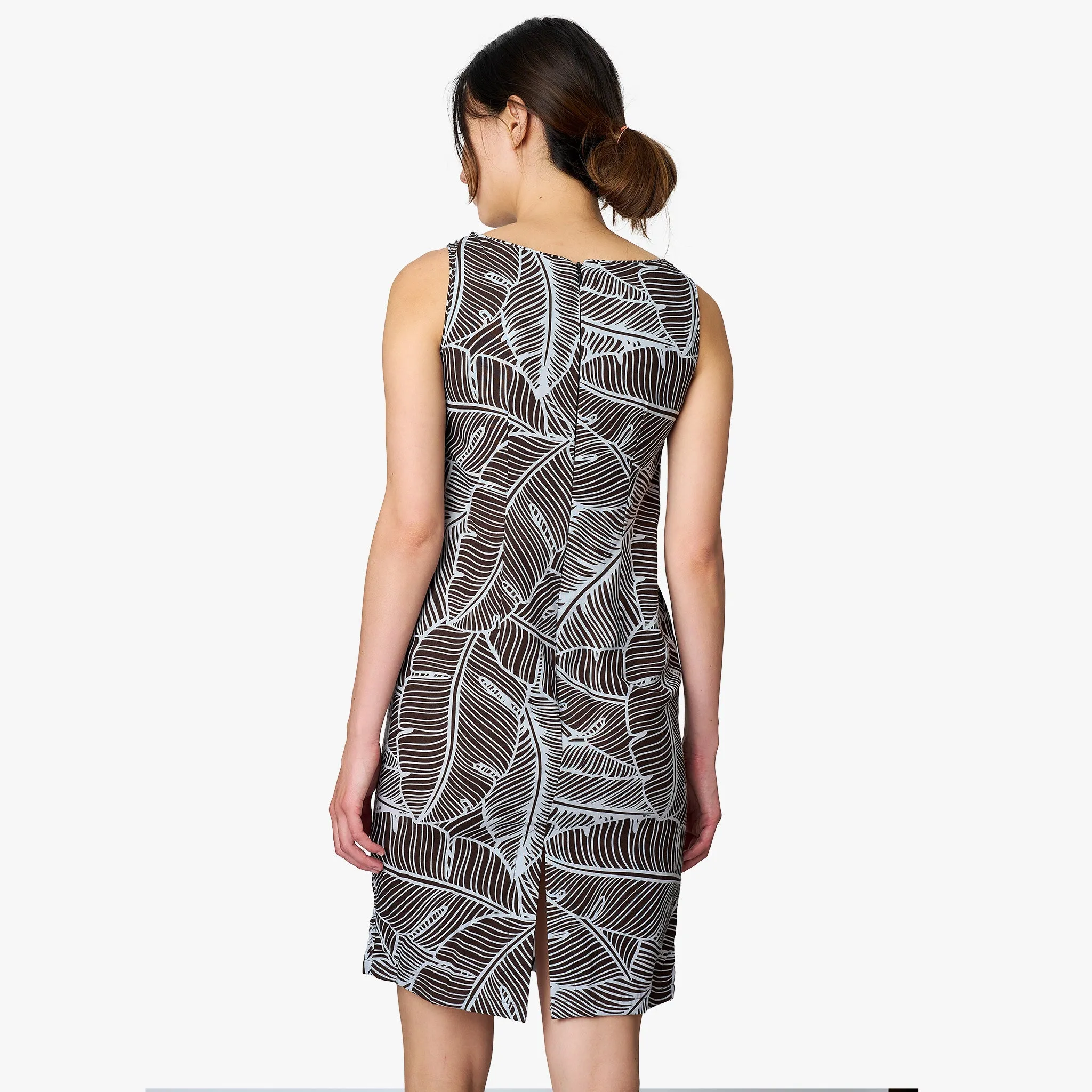 Banana Leaf Short Dress