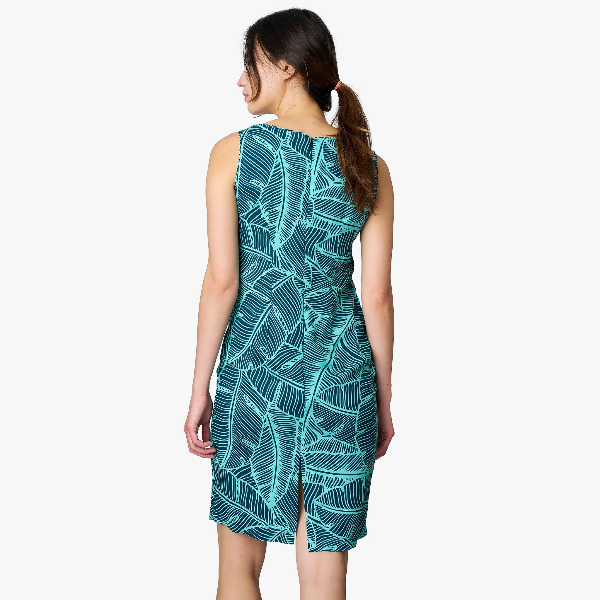 Banana Leaf Short Dress