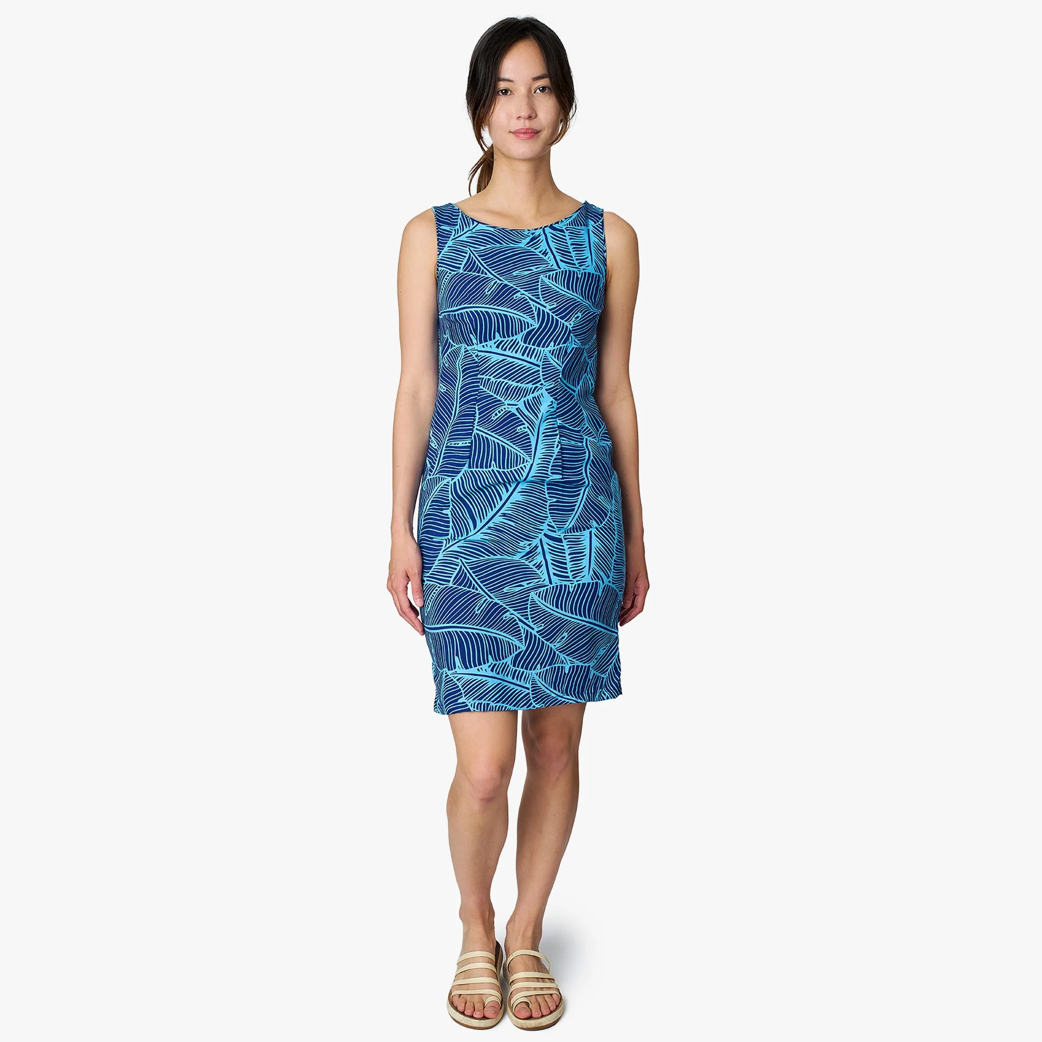 Banana Leaf Short Dress