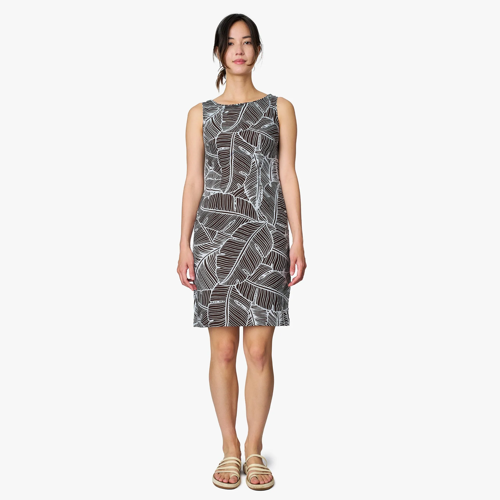 Banana Leaf Short Dress