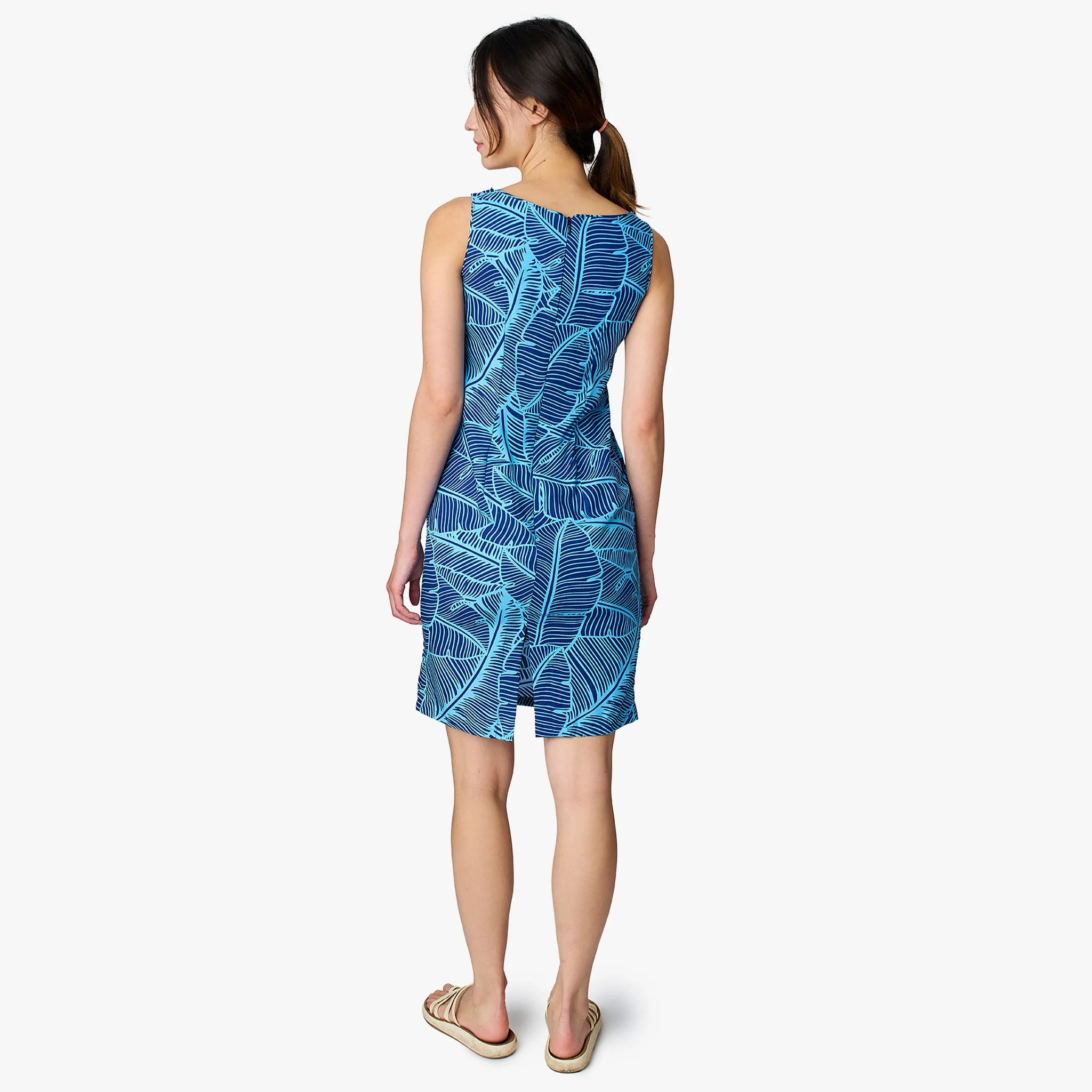Banana Leaf Short Dress