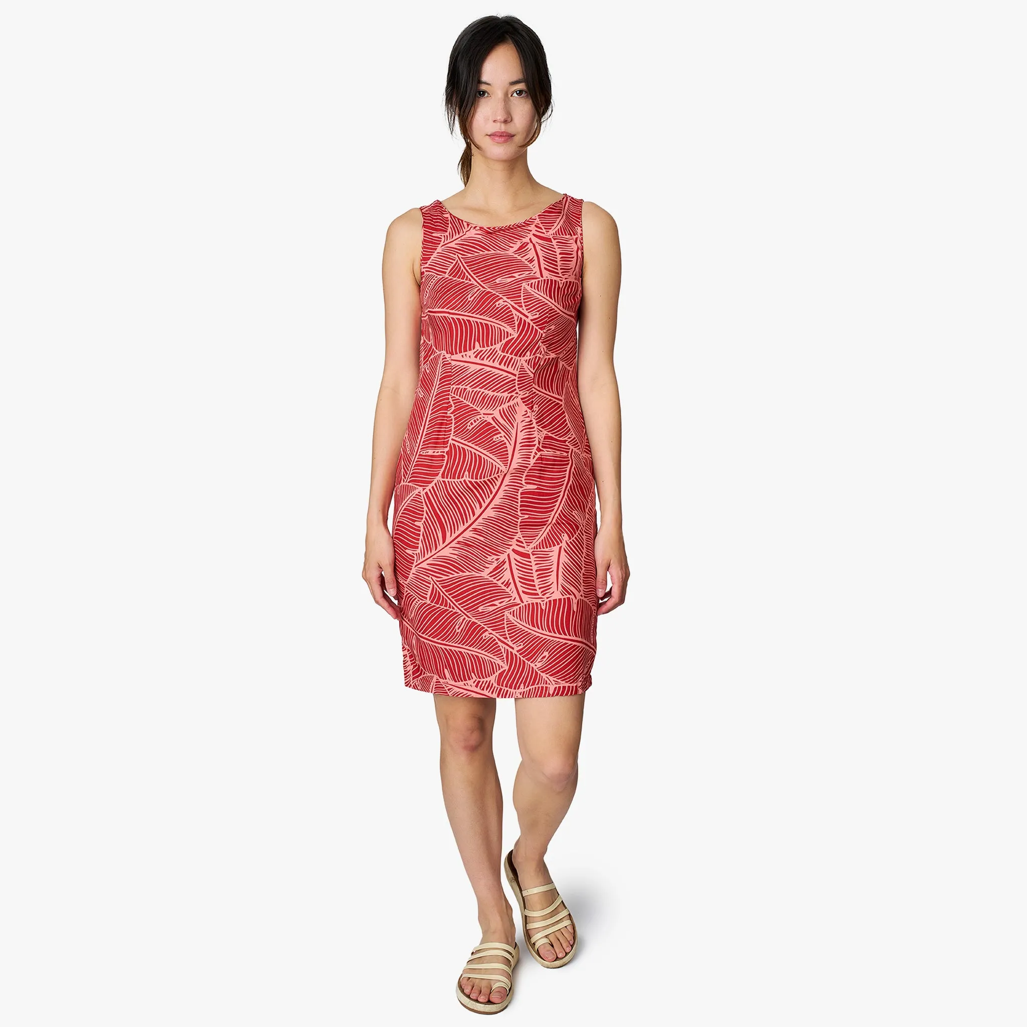 Banana Leaf Short Dress