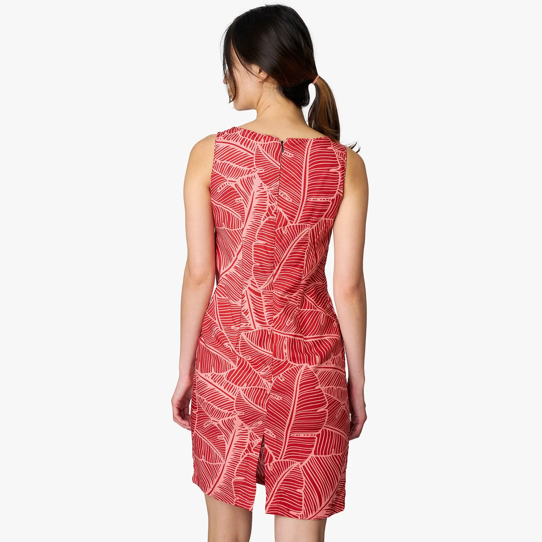 Banana Leaf Short Dress