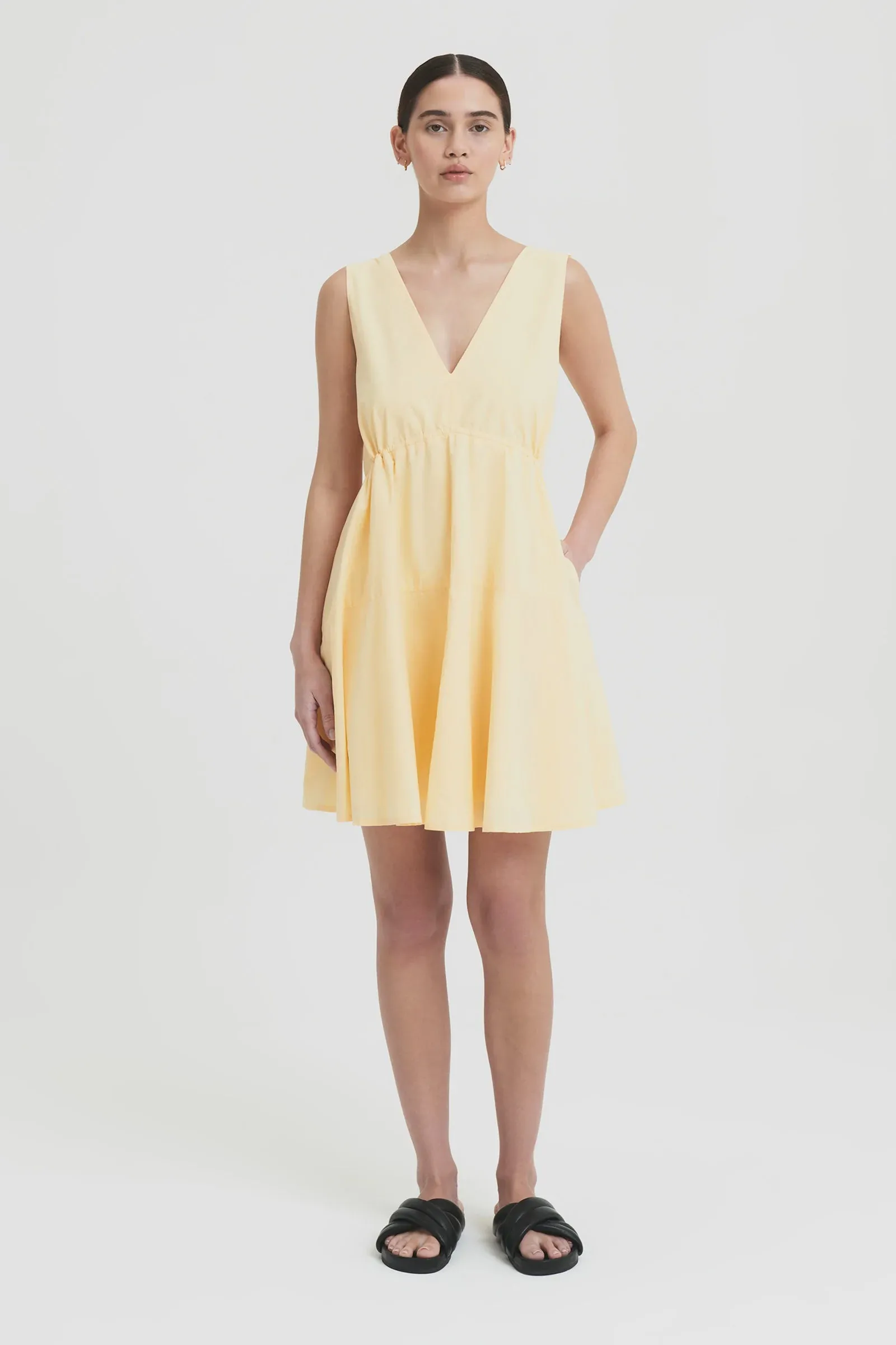 Beni Mini Dress Citrine