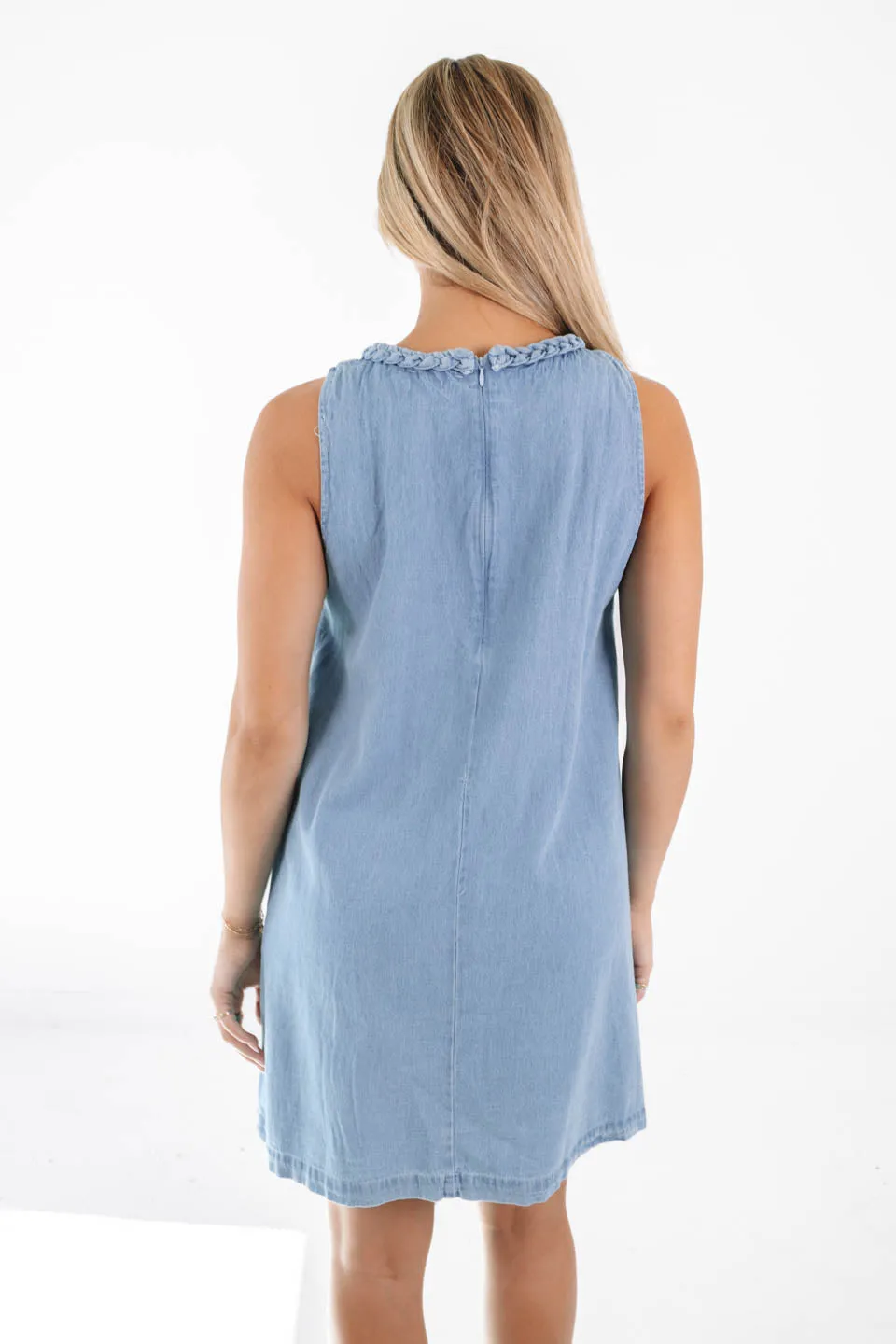 Big City Dreaming Dress - Denim