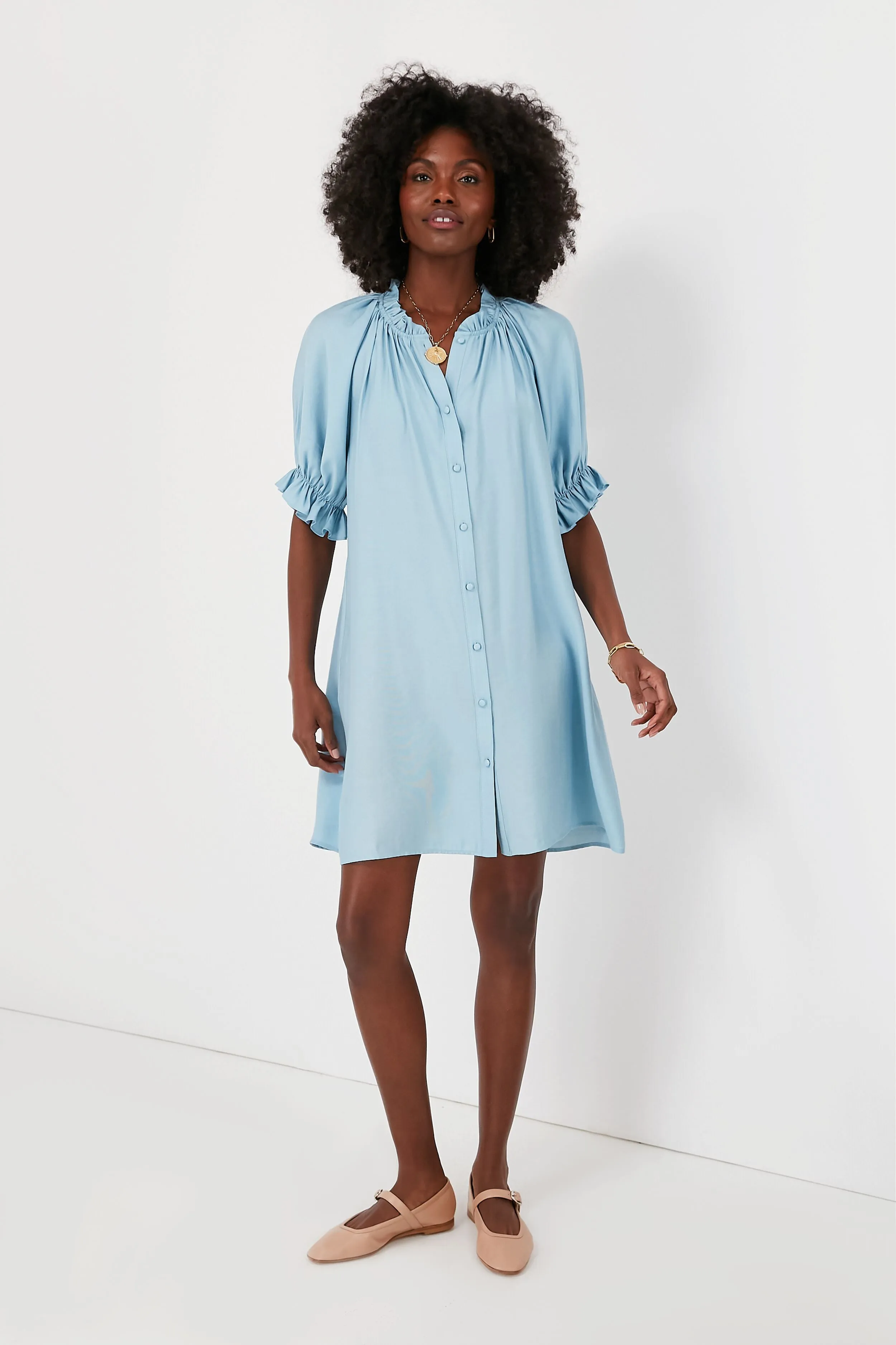 Cerulean Blue Kai Dress