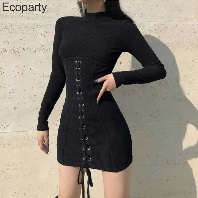Corset Skirt T-Shirt Dress