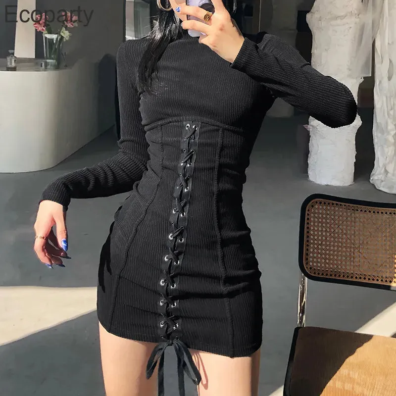 Corset Skirt T-Shirt Dress
