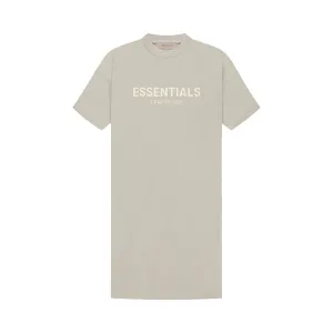 Fear of God Essentials T-shirt Dress, Smoke