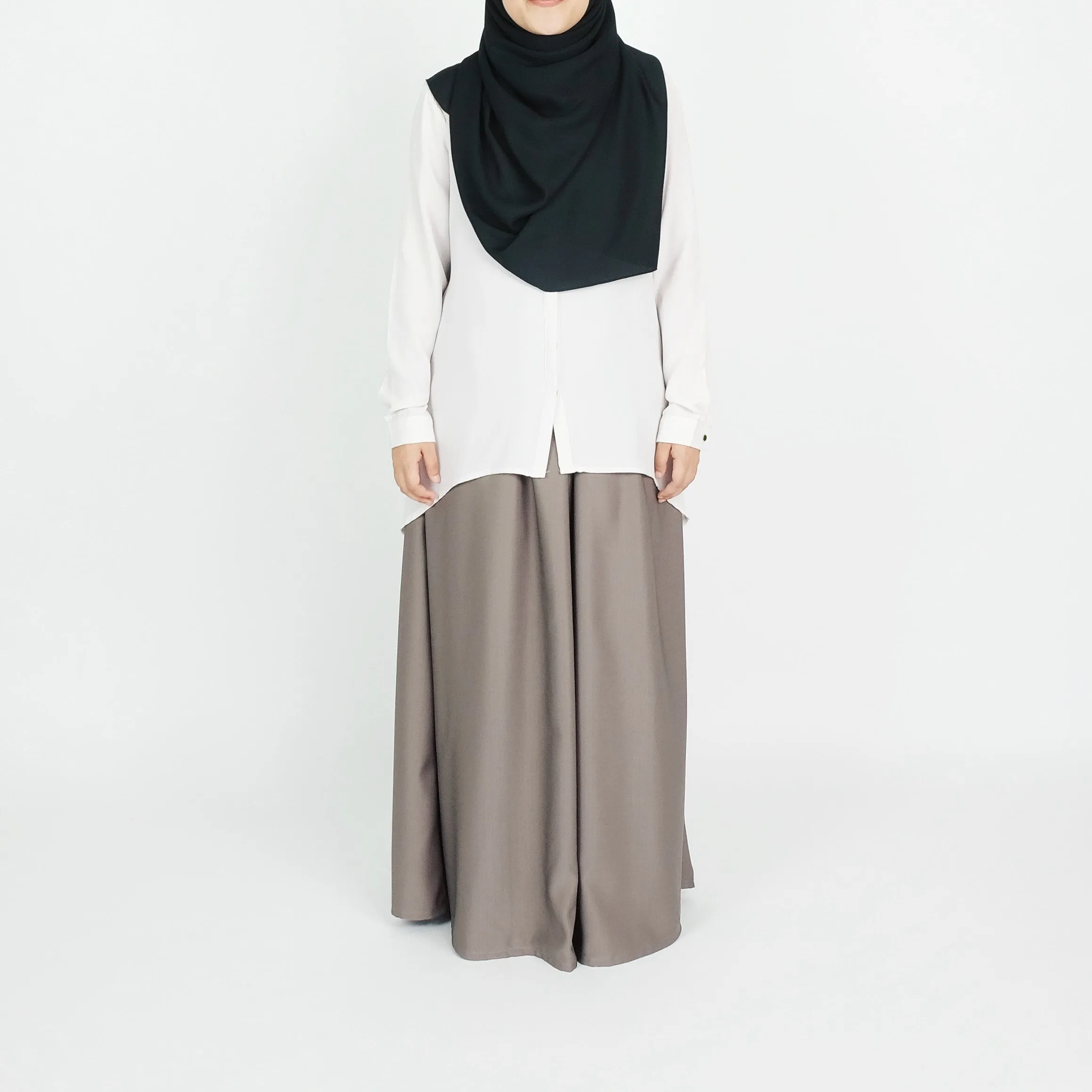 Flare Skirt in Moss : LAST PIECE (XXL)