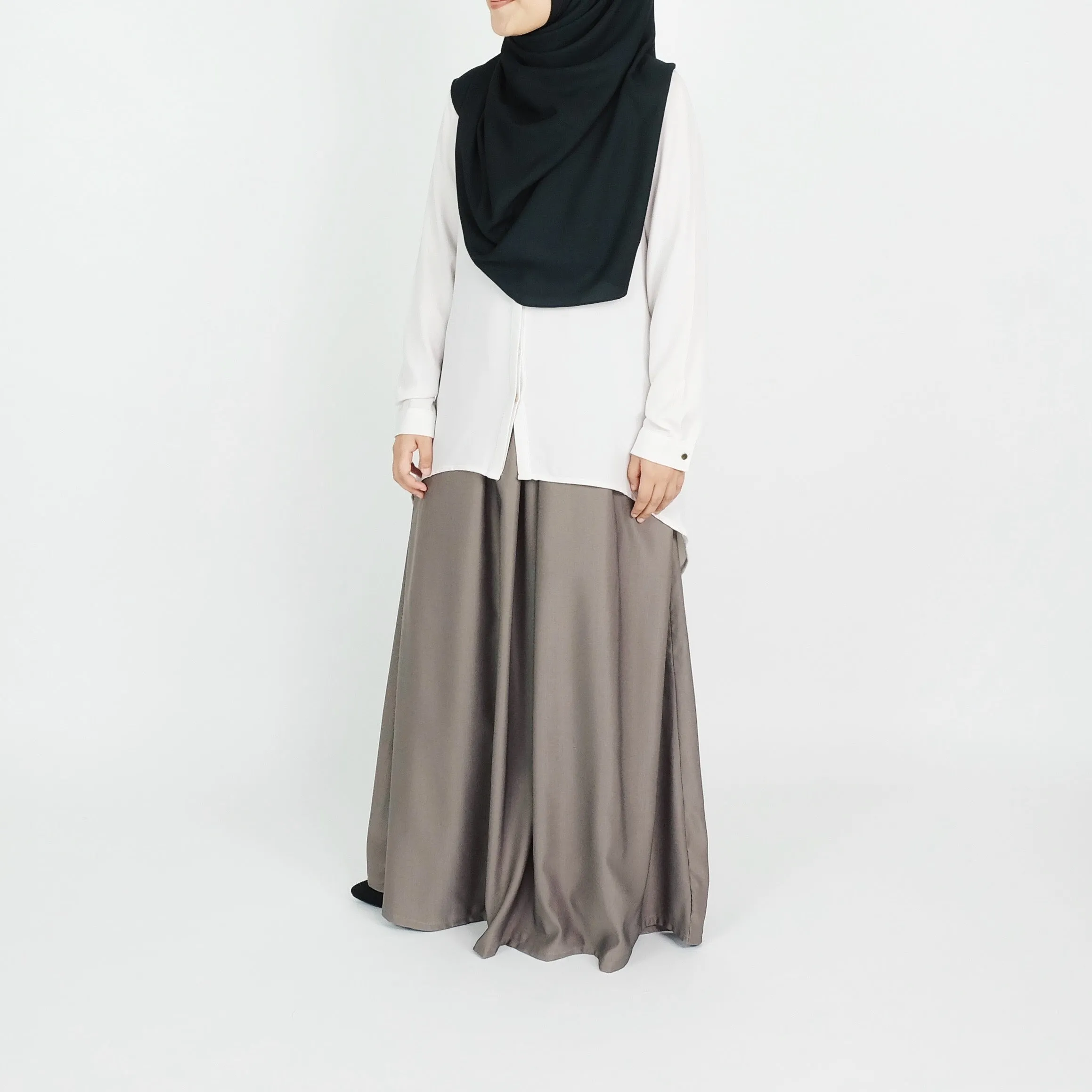 Flare Skirt in Moss : LAST PIECE (XXL)