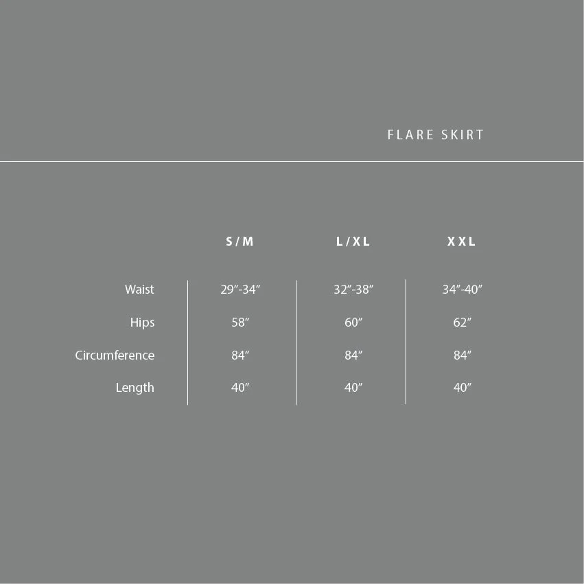 Flare Skirt in Moss : LAST PIECE (XXL)