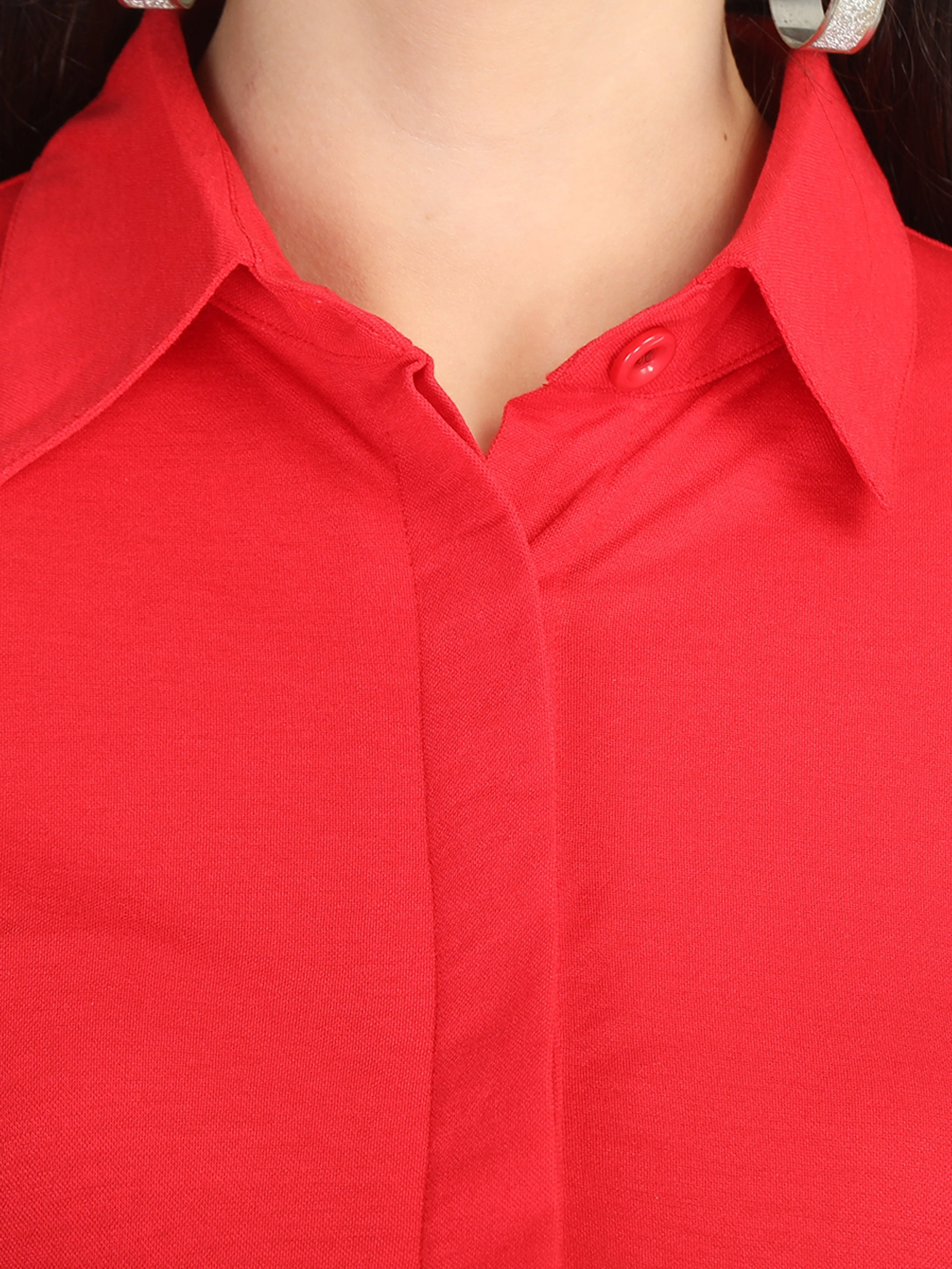 Formal Red Maternity Dress