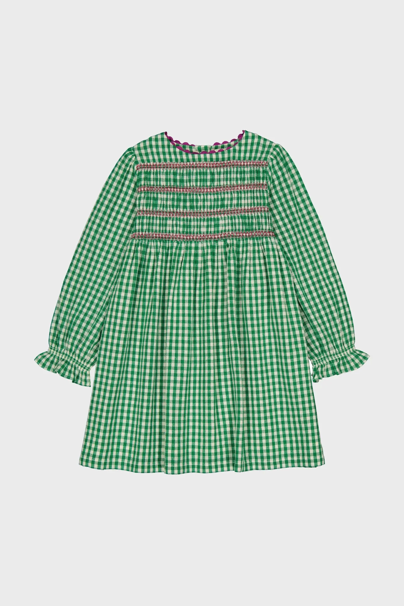 Gingham Green Malice Dress