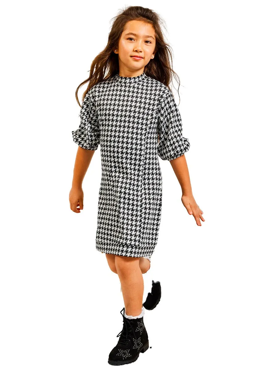 Houndstooth Mod Dress