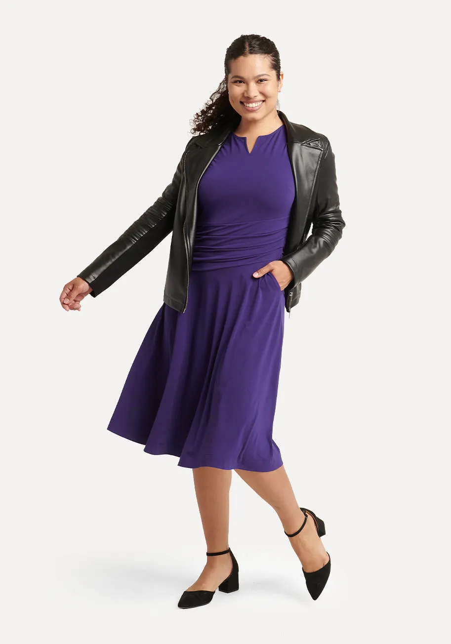 Meryl Dress (Ultraviolet)