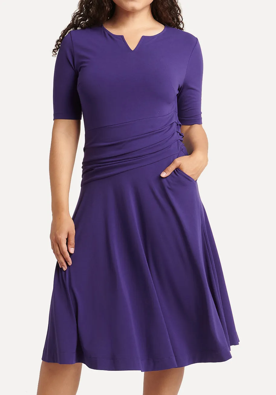 Meryl Dress (Ultraviolet)