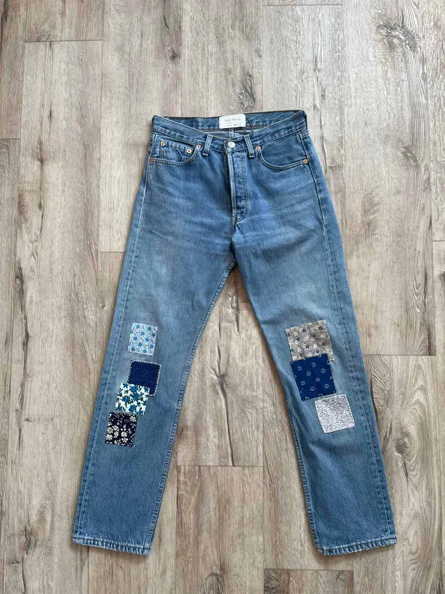 Reworked Vintage Levi's 501's 31" by The Well Worn