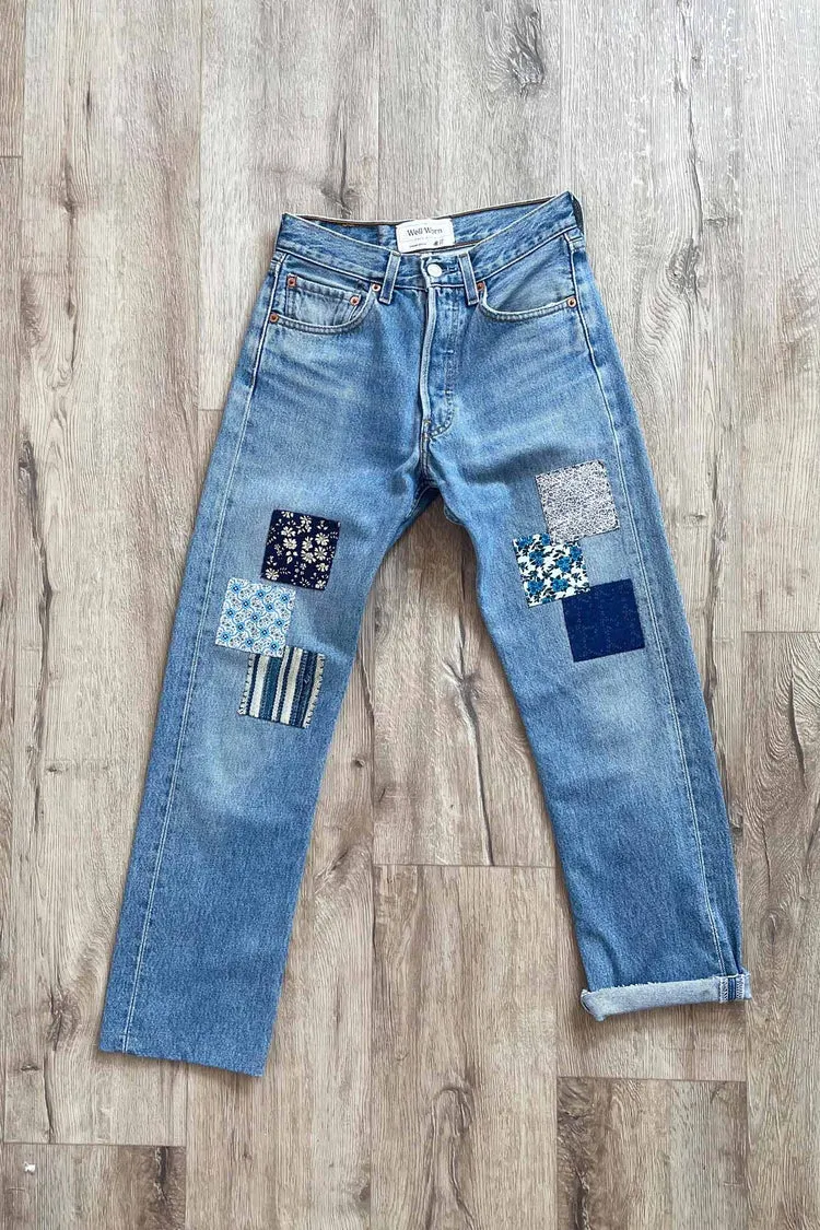 Reworked Vintage Levi's 501's 31" by The Well Worn