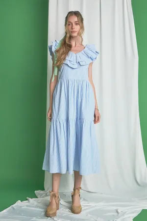 Ruffle Maxi Dress