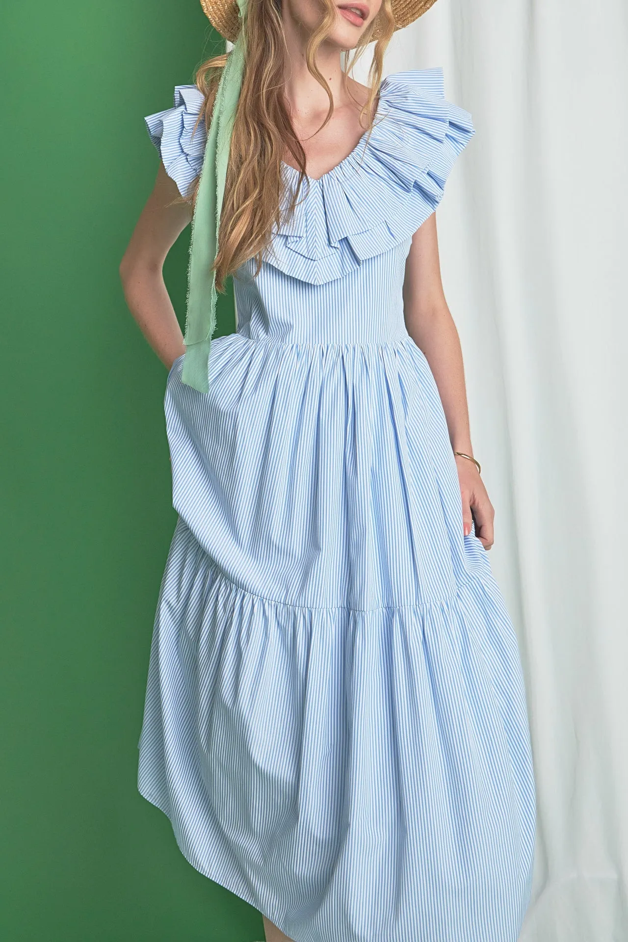Ruffle Maxi Dress