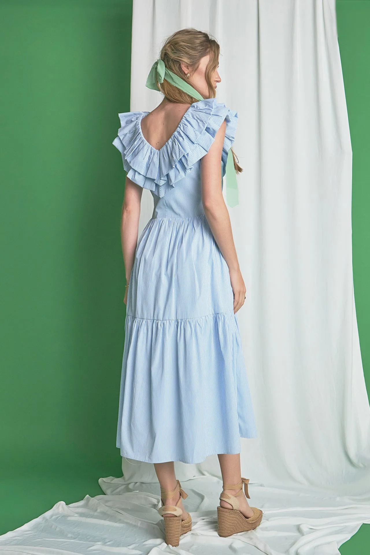 Ruffle Maxi Dress