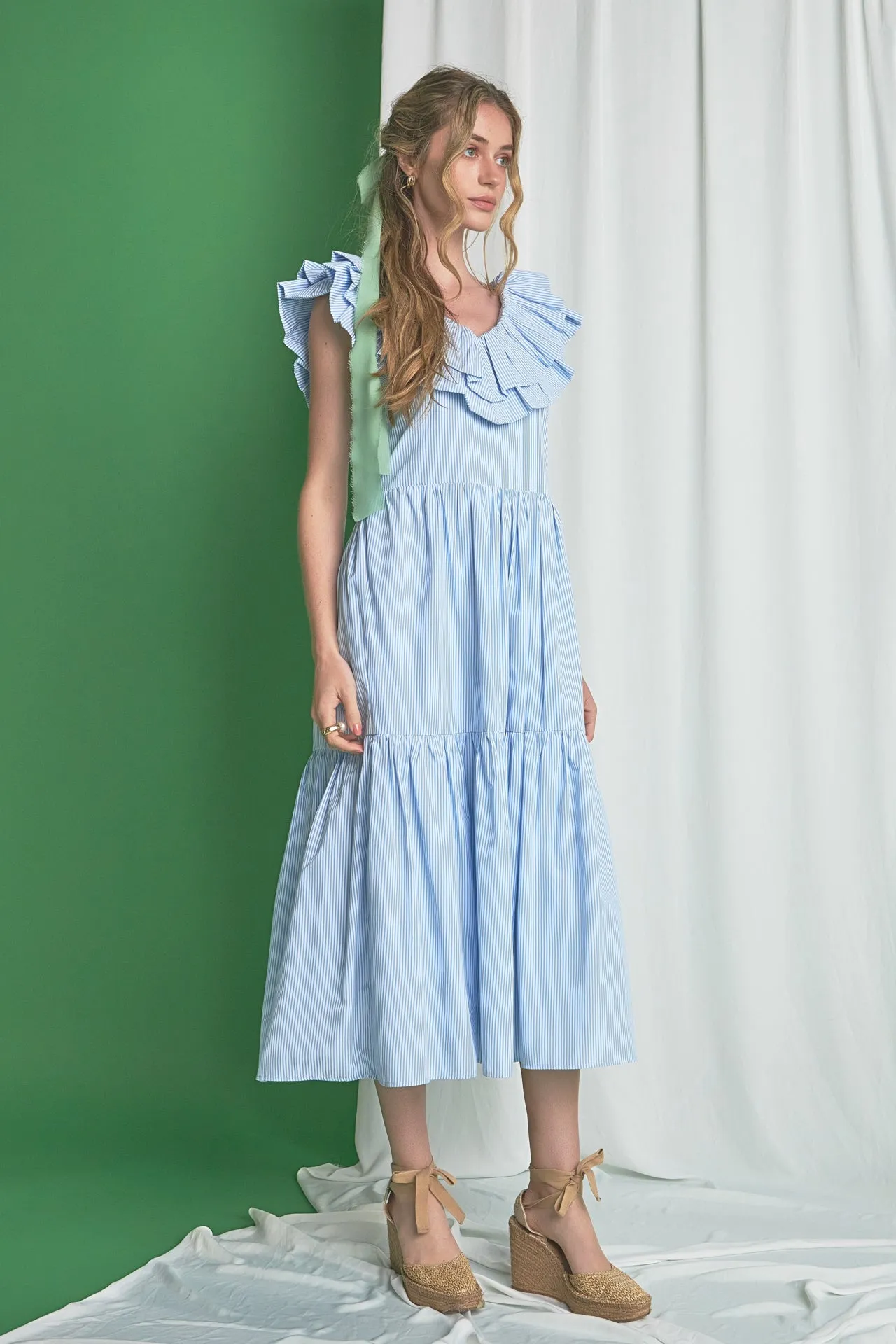 Ruffle Maxi Dress