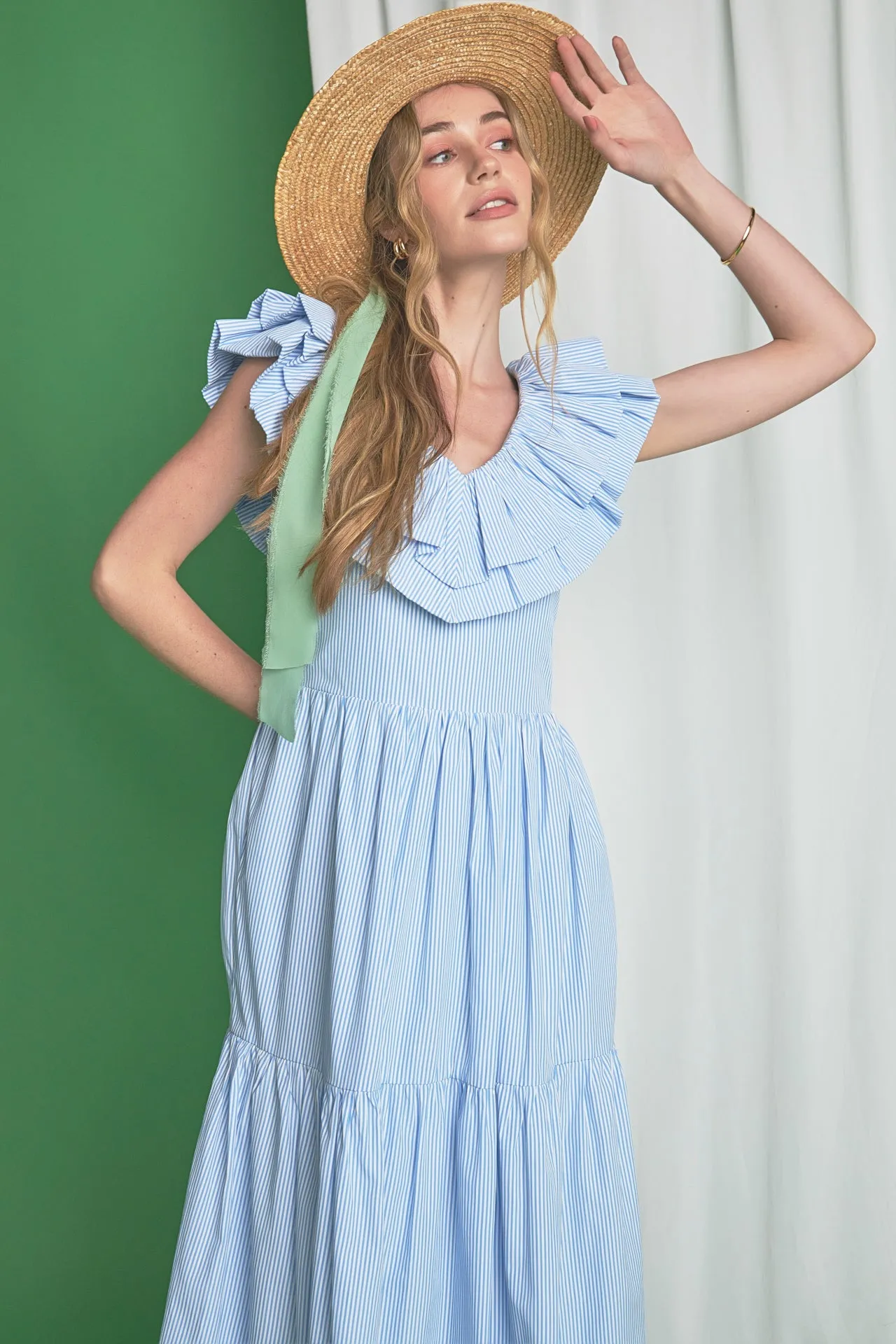 Ruffle Maxi Dress