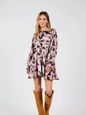 Sadie and Sage - Candlelight Dolman Sleeve Mini Dress