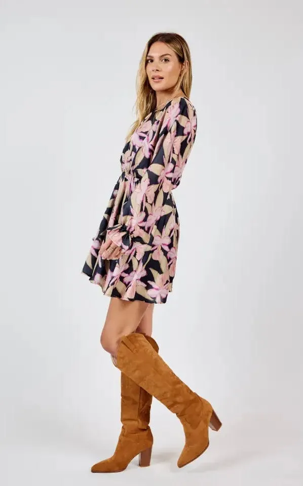 Sadie and Sage - Candlelight Dolman Sleeve Mini Dress