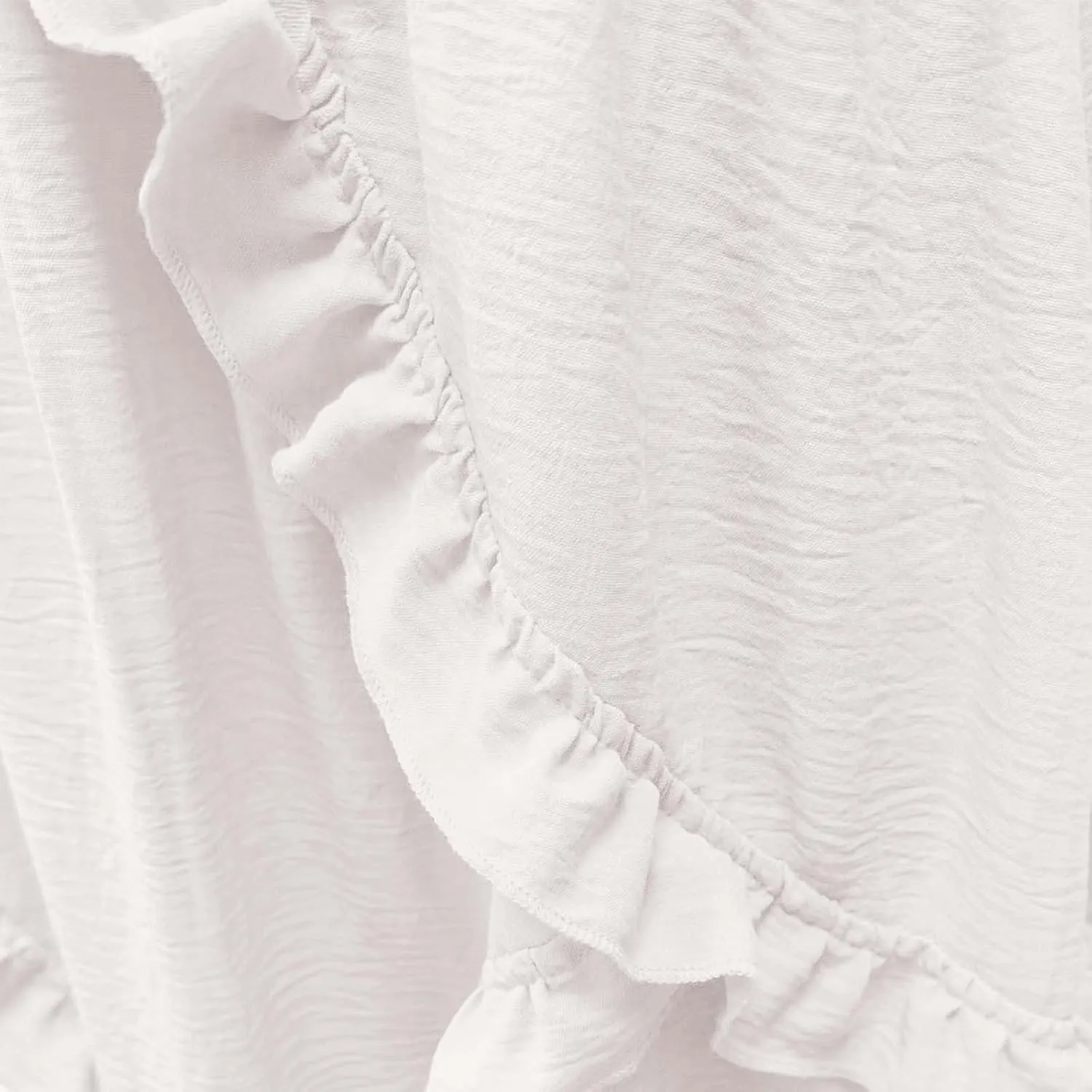Spring Dresses for Women 2025, Women's Boho Lantern Sleeve Square Neck Smocked High Waist Flowy A Line Ruffle Hem Maxi Dress