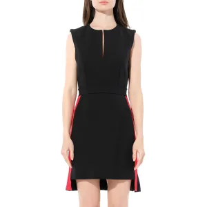 Stripe Mini Dress in Black