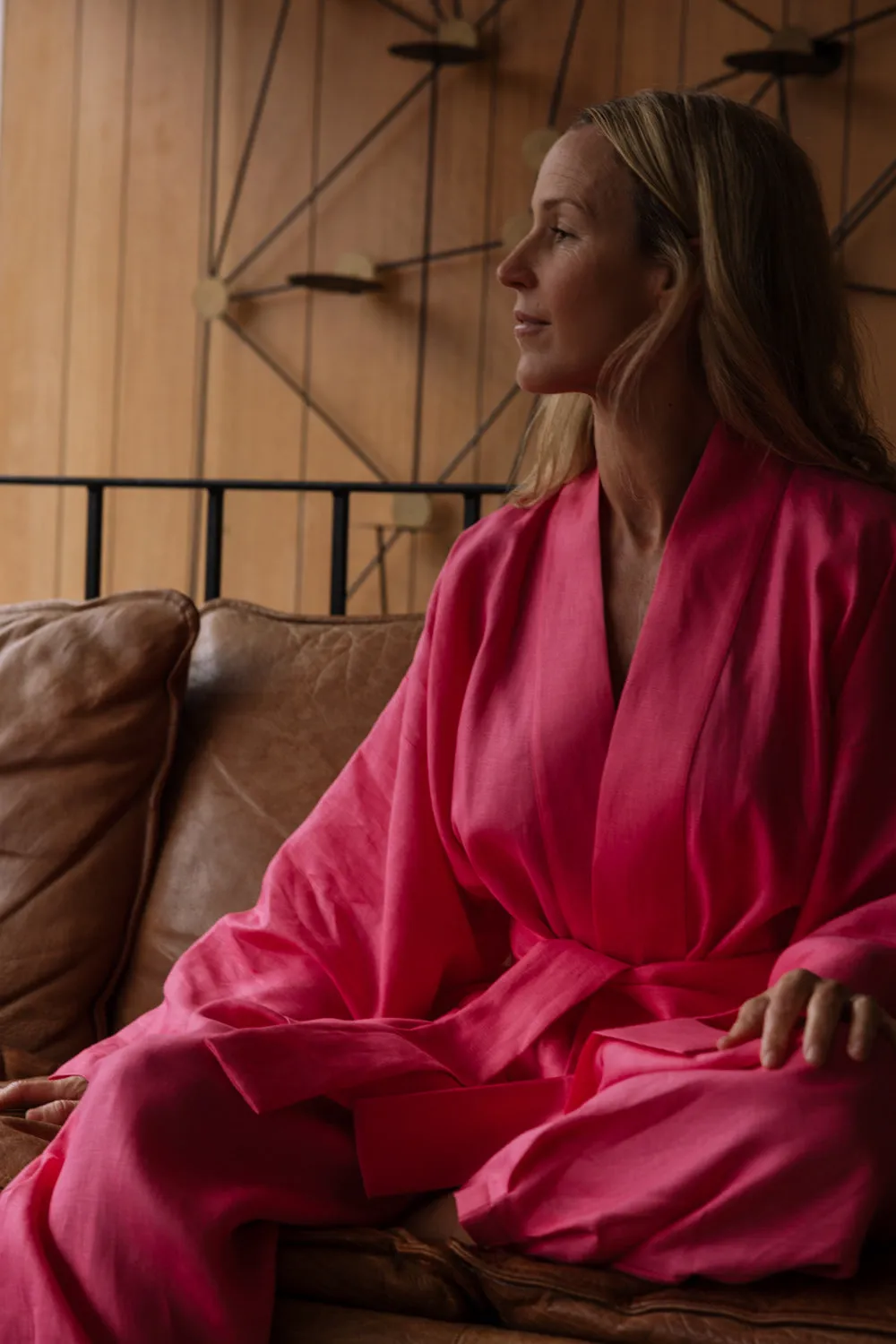 The Relaxed Kimono - Guava