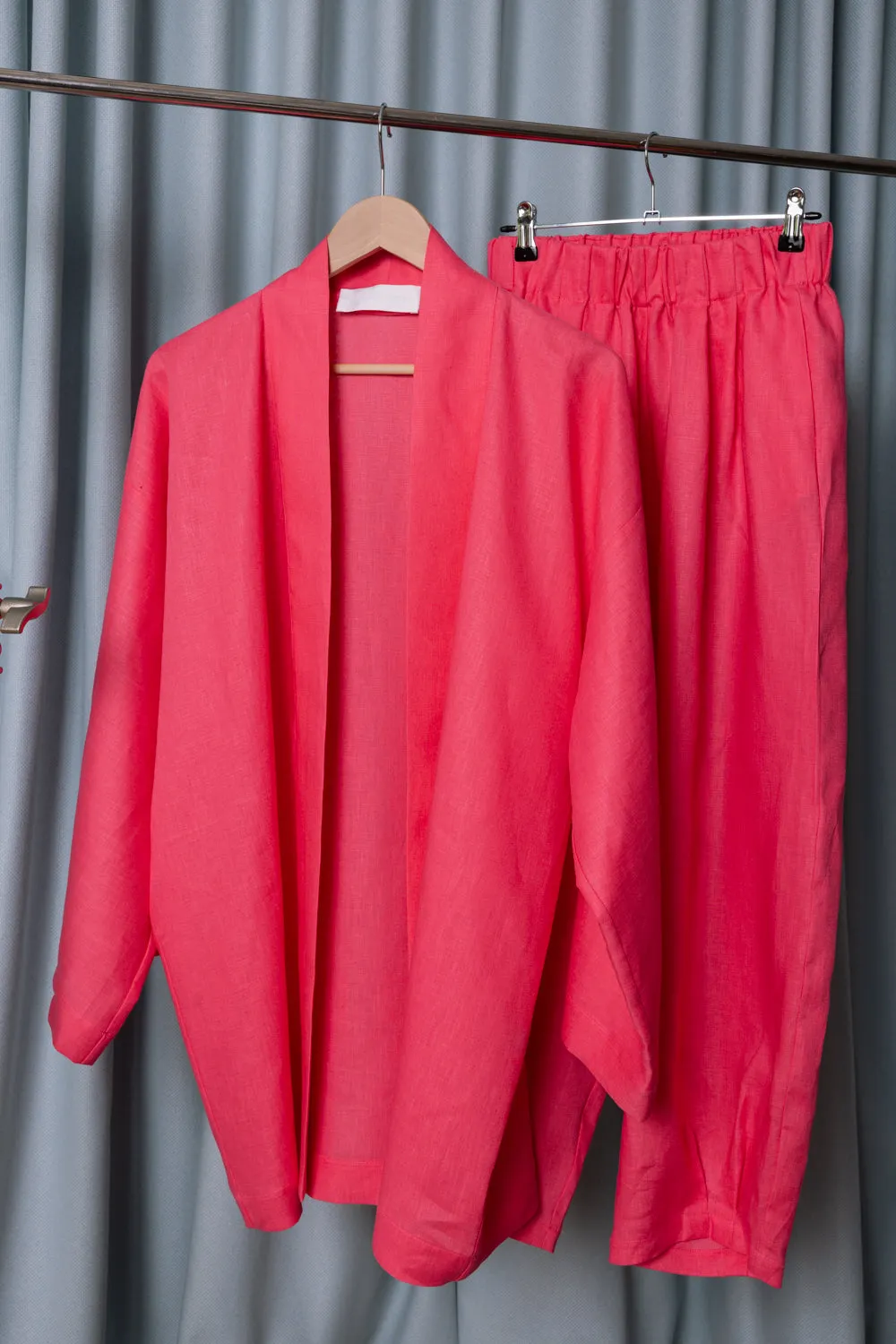The Relaxed Kimono - Guava