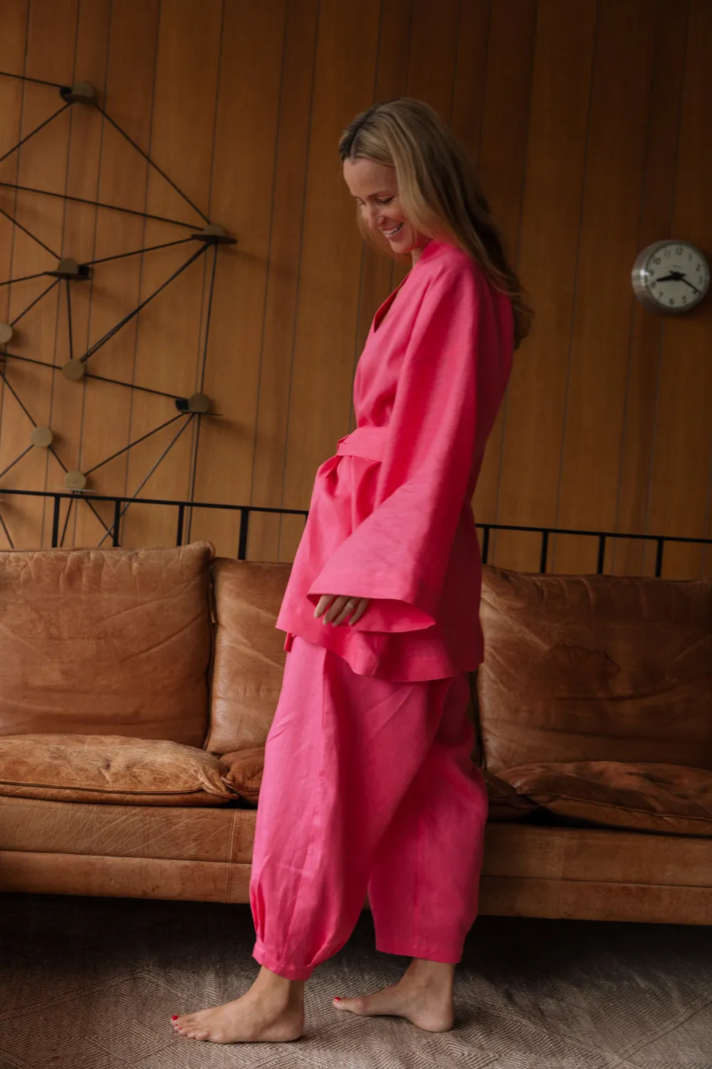 The Relaxed Kimono - Guava