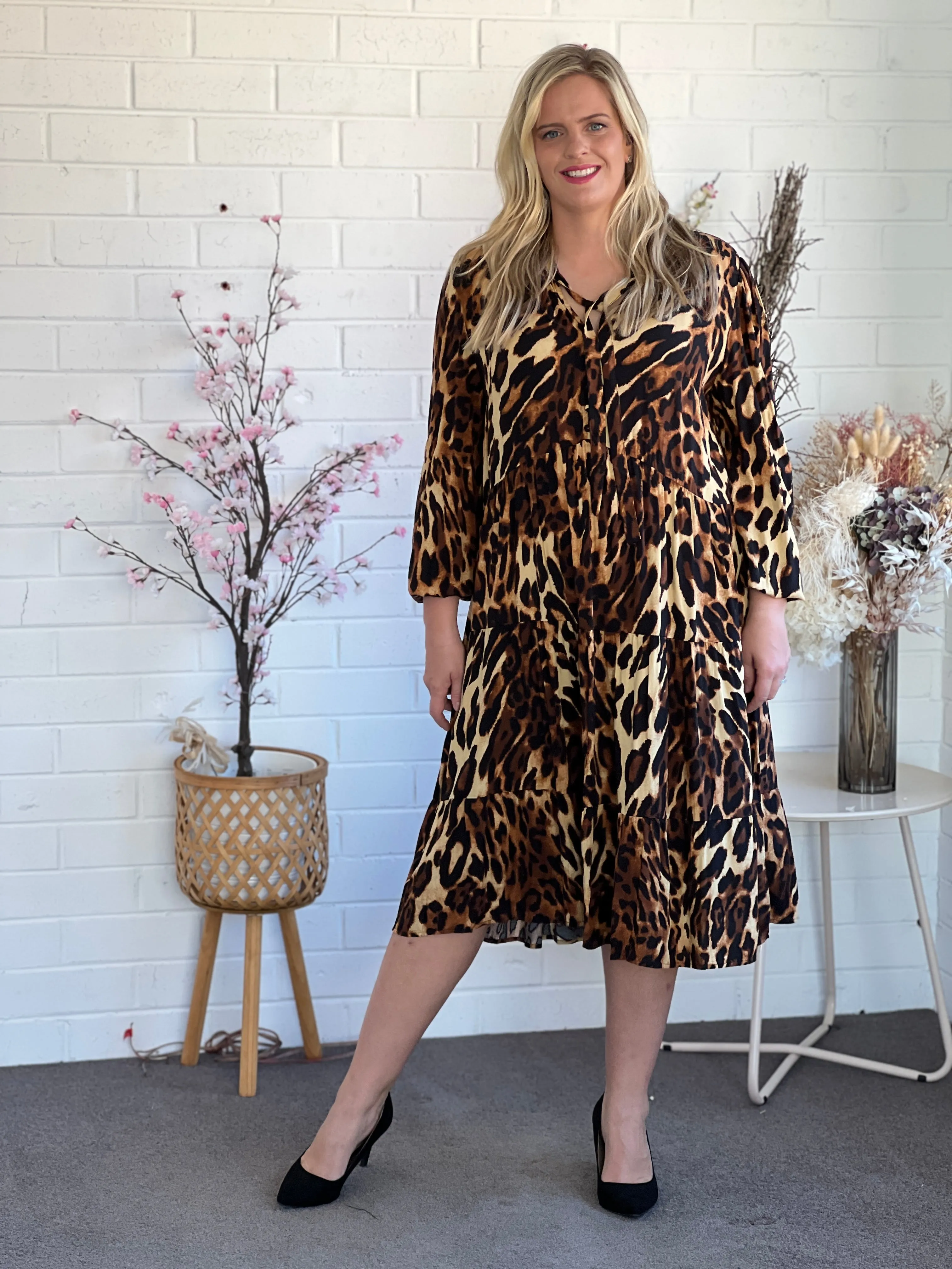 Ulla Leopard Dress