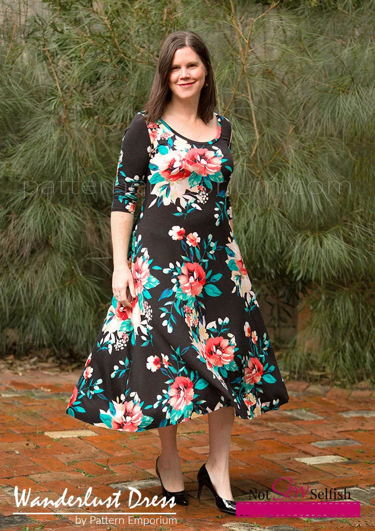 Wanderlust | Fit & Flare Dress Sewing Pattern
