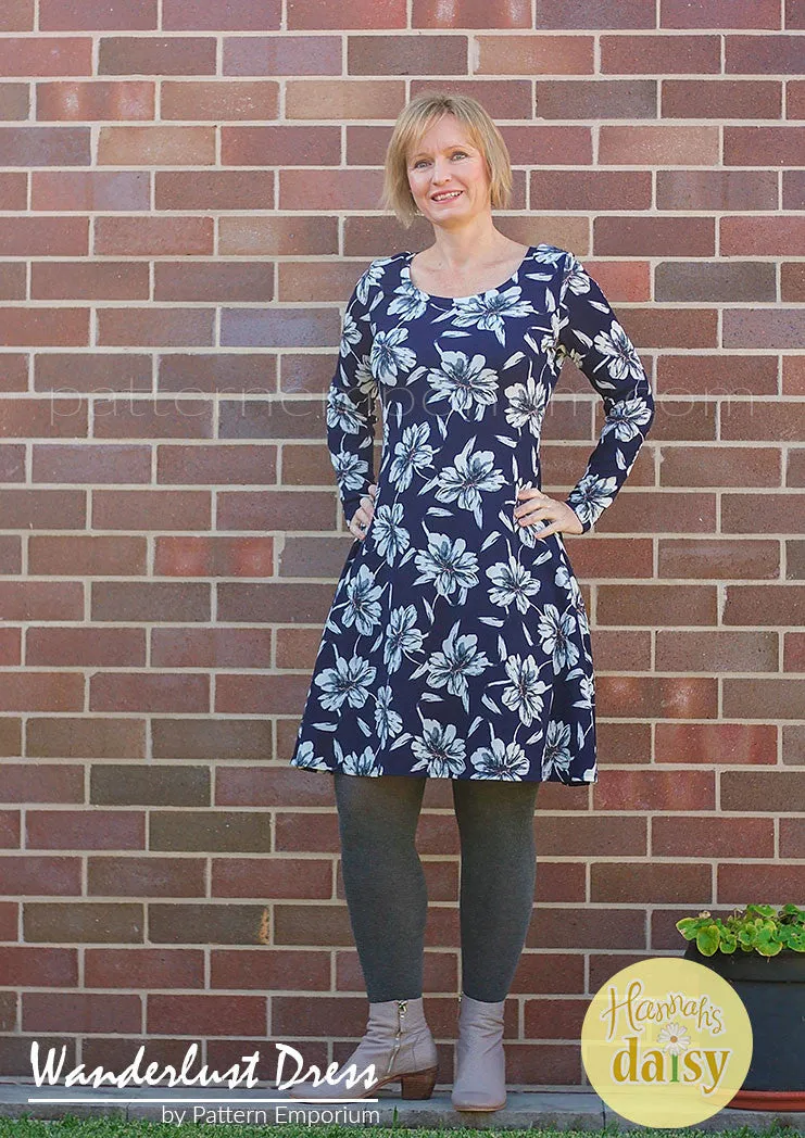 Wanderlust | Fit & Flare Dress Sewing Pattern