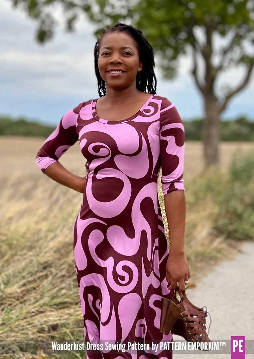 Wanderlust | Fit & Flare Dress Sewing Pattern