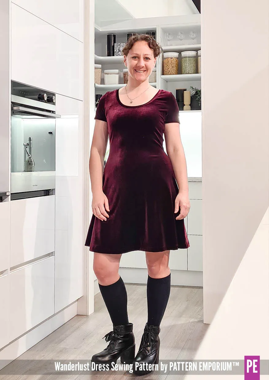 Wanderlust | Fit & Flare Dress Sewing Pattern