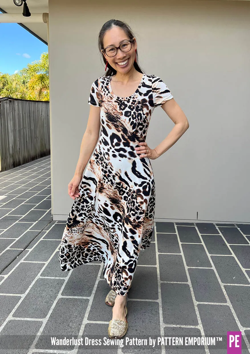 Wanderlust | Fit & Flare Dress Sewing Pattern