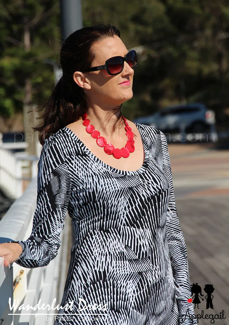 Wanderlust | Fit & Flare Dress Sewing Pattern
