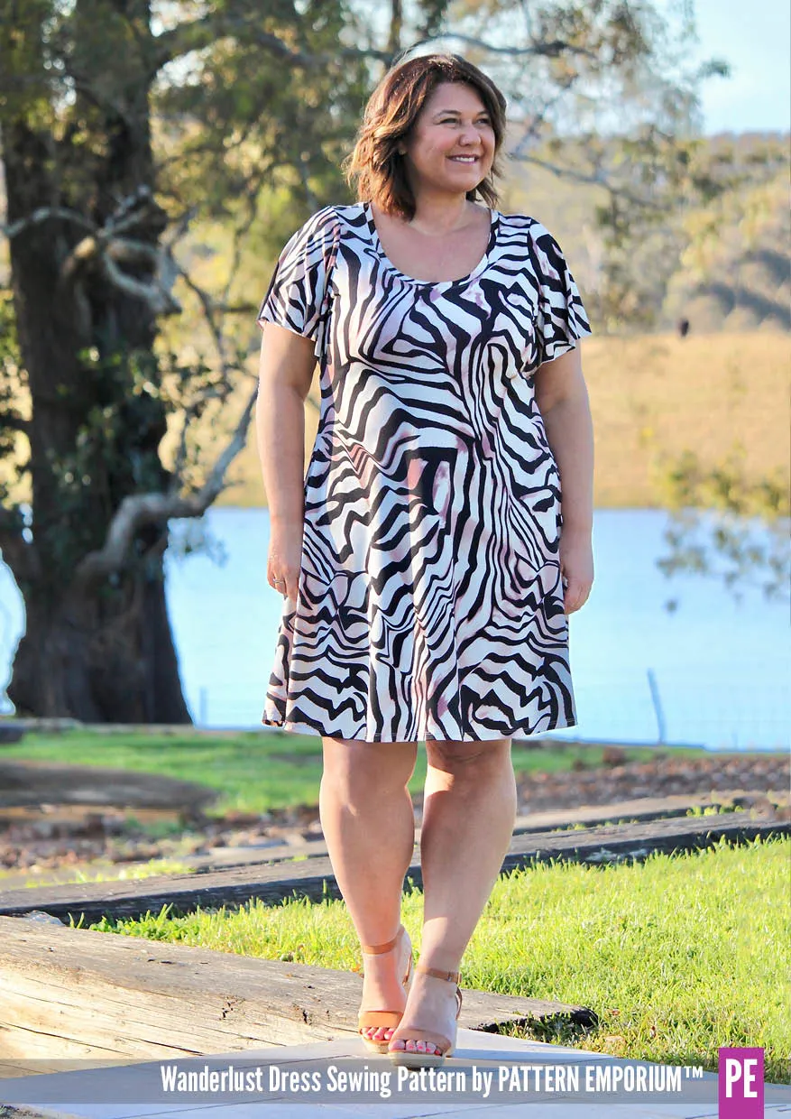 Wanderlust | Fit & Flare Dress Sewing Pattern