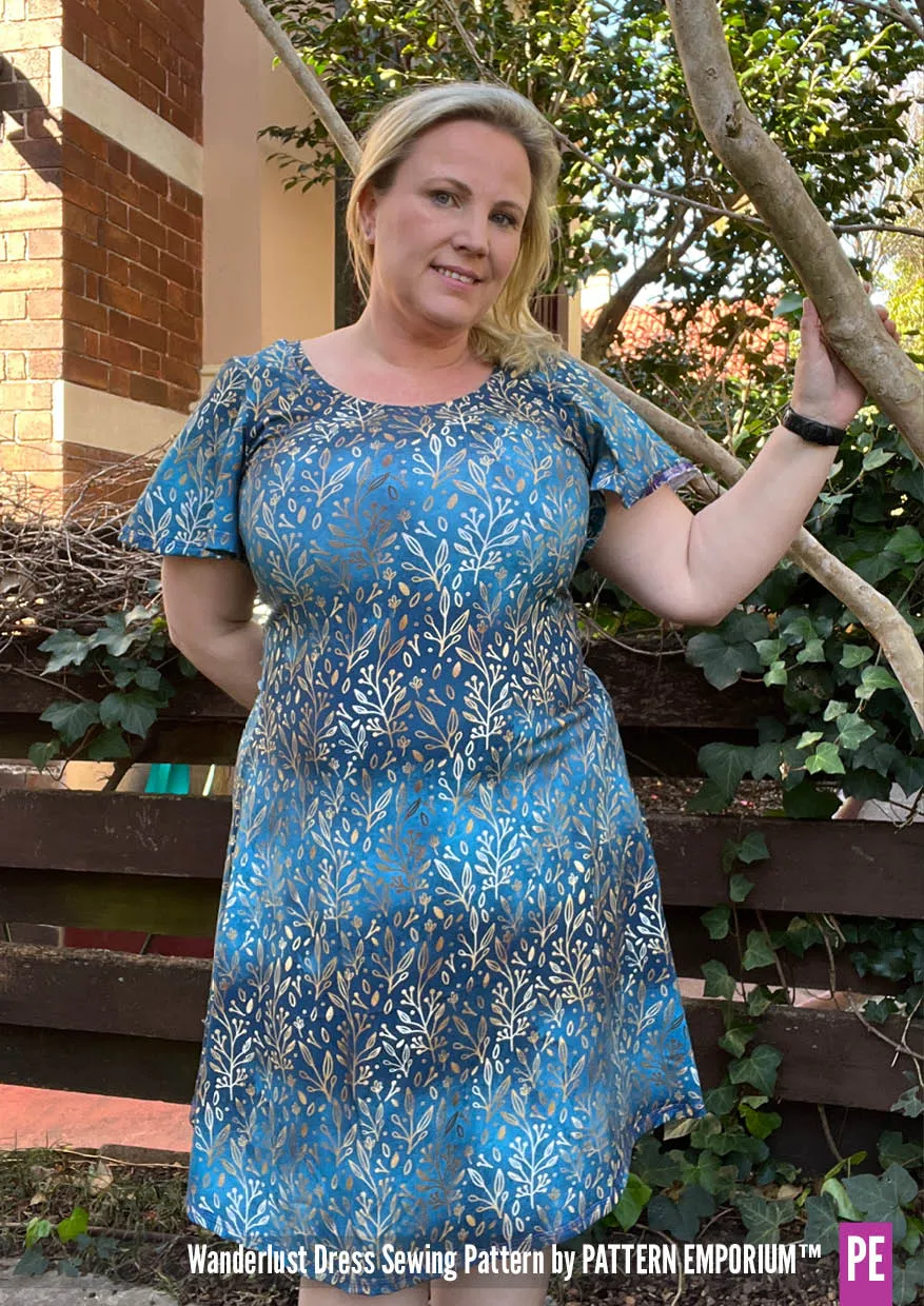 Wanderlust | Fit & Flare Dress Sewing Pattern