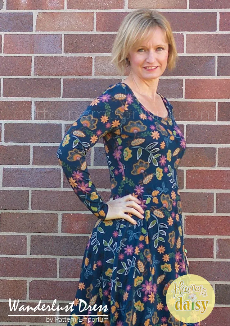 Wanderlust | Fit & Flare Dress Sewing Pattern