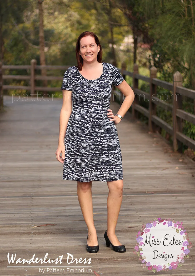 Wanderlust | Fit & Flare Dress Sewing Pattern