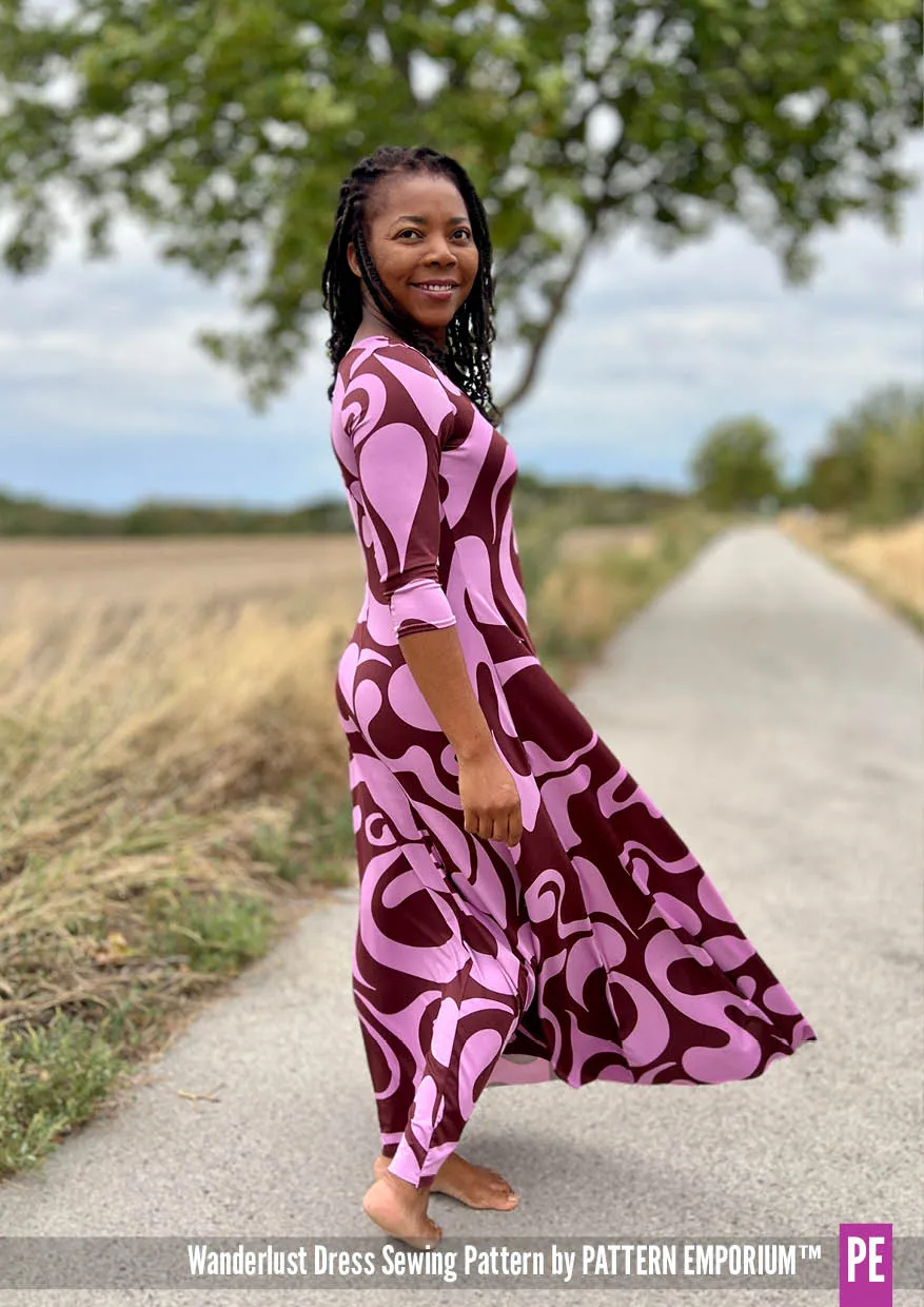 Wanderlust | Fit & Flare Dress Sewing Pattern